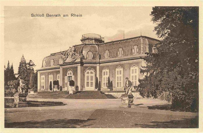 Benrath Schloss Benrath am Rhein