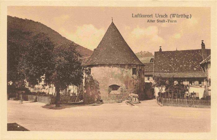 Urach Schwarzwald Alter Stadt Turm