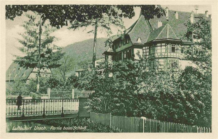Urach Schwarzwald Partie beim Schloss