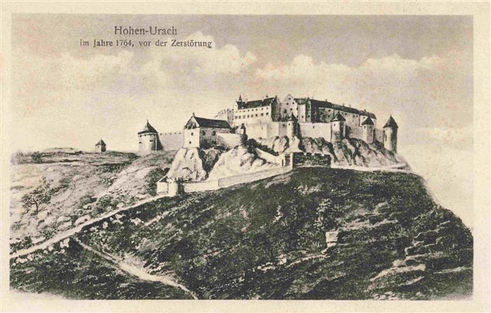 Urach Schwarzwald Festung Hohen Urach