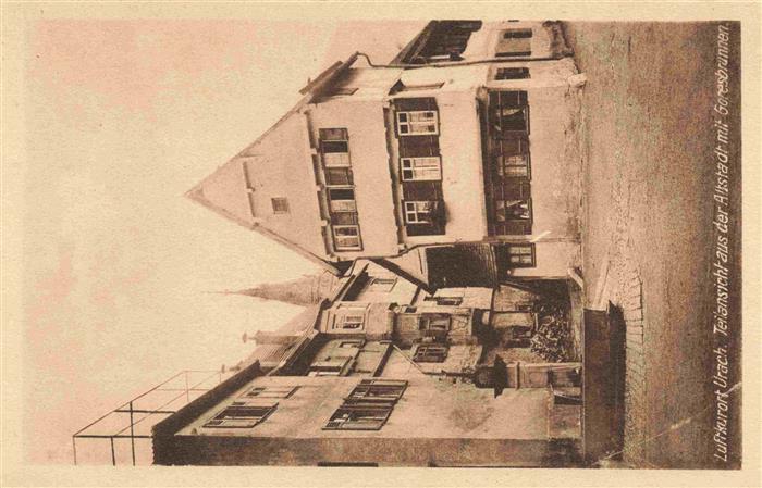 Urach Schwarzwald Teilansicht aus der Altstadt mit Goresbrunnen