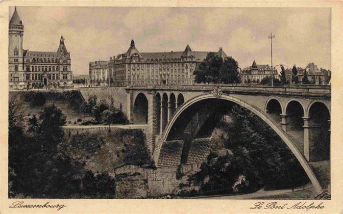 LUXEMBOURG  Luxemburg Le Pont Adolphe