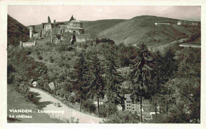 Vianden Luxembourg Le chateau