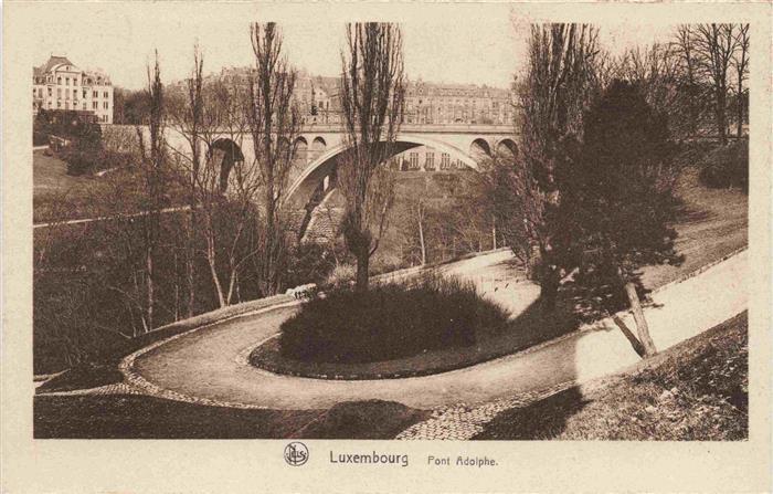 LUXEMBOURG  Luxemburg Pont Adolphe