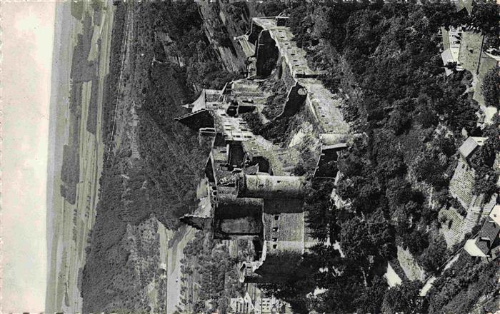 Vianden Luxembourg Les Ruines Vue aerienne