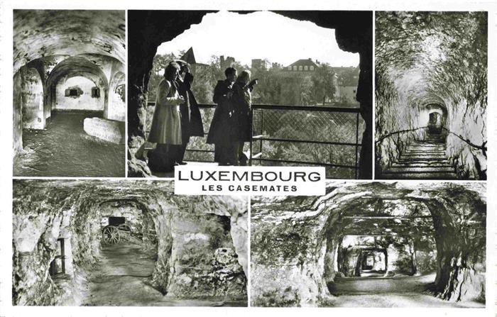 LUXEMBOURG  Luxemburg Les Casemates Vue partielle