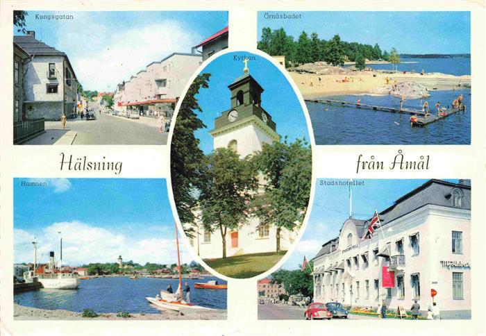 Amal Sweden Kungsgatan oernasbadet Hamnen Stadshotellet Kyrkan
