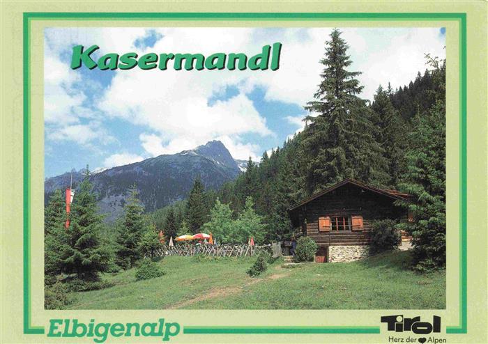 Elbigenalp Lechtal Tirol AT Kasermandl Huette