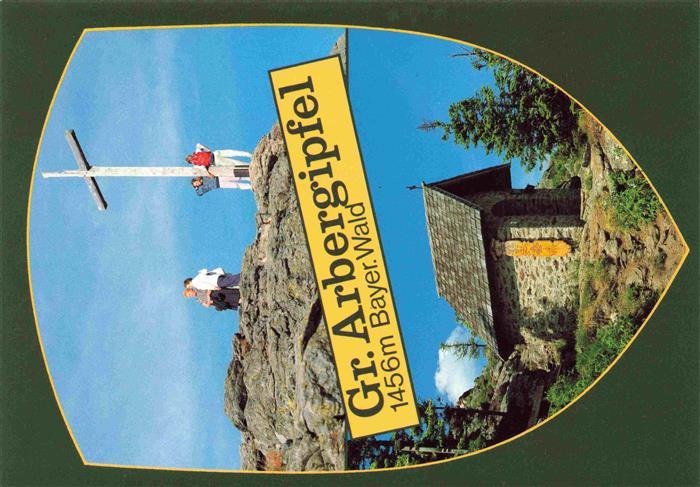 Bayerisch Eisenstein Grosser Arbergipfel Kreuz Kapelle