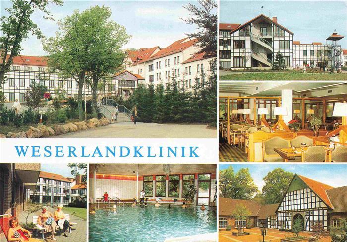 Bad Seebruch Vlotho Weserlandklinik Speisesaal Hallenbad Moorbad