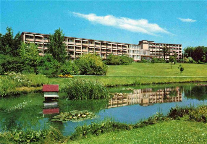 Bad Rothenfelde Sanatorium Teutoburger Wald Teich