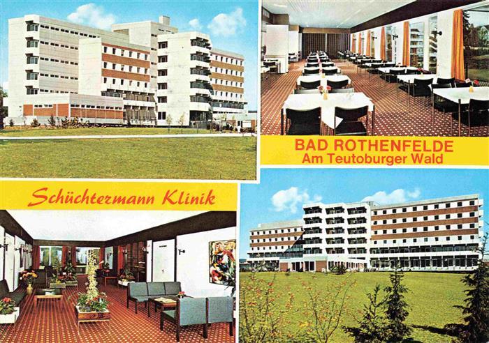 Bad Rothenfelde Schuechtermann Klinik Speisesaal Aufenthaltsraum