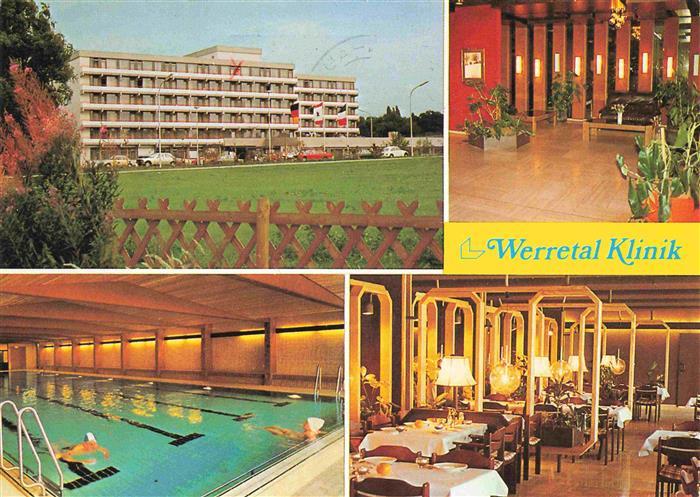 BAD OEYNHAUSEN Werretal Klinik Speisesaal Hallenbad