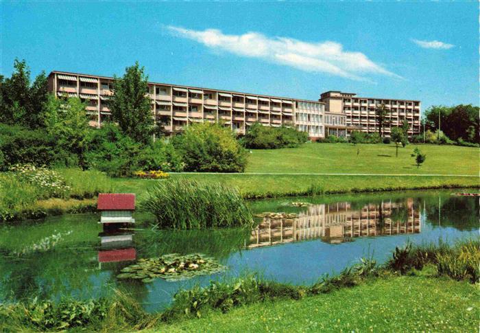 Bad Rothenfelde Sanatorium Teutoburger Wald Teich