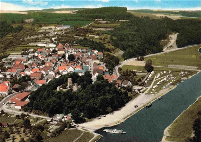 Polle Oberweser Fliegeraufnahme