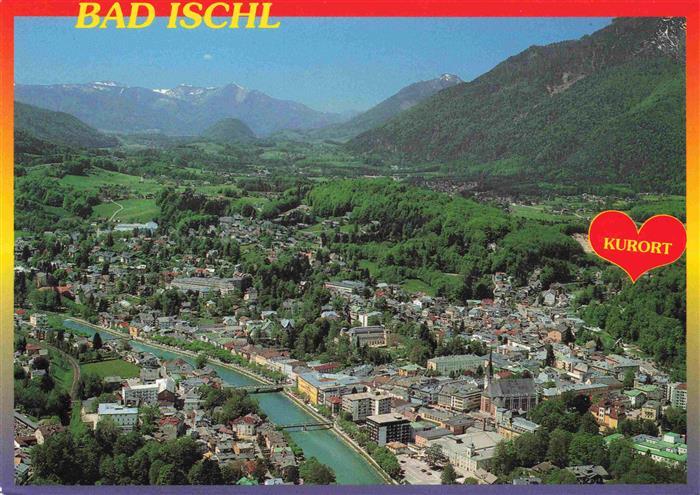 Bad Ischl Salzkammergut AT Fliegeraufnahme
