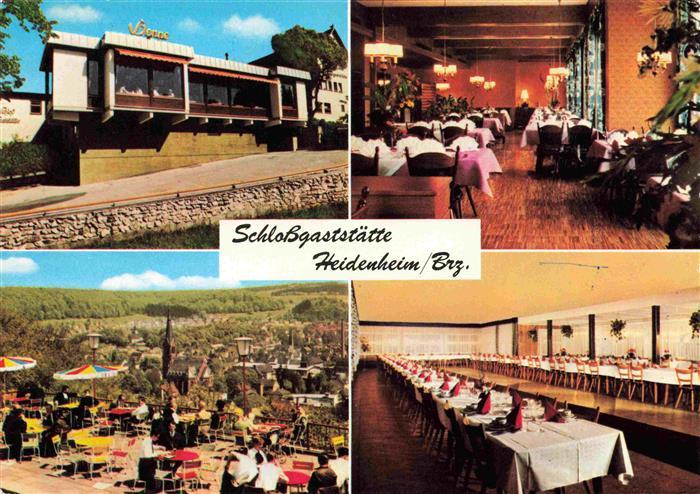 Heidenheim Brenz Schlossgaststaette Restaurant Festsaal Terrasse