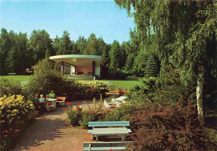 Bad Waldliesborn Konzertmuschel im Kurpark