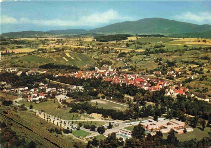 Bad Bellingen Panorama Blick zum Hochblauen Schwarzwald