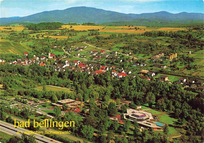 Bad Bellingen Panorama Mineral-Thermalbad Markgraeflerland Schwarzwald