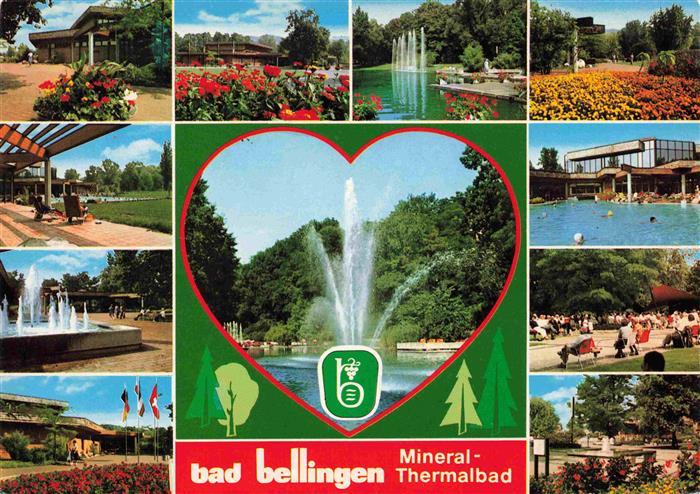 Bad Bellingen Mineral-Thermalbad Kurpark Wasserspiele