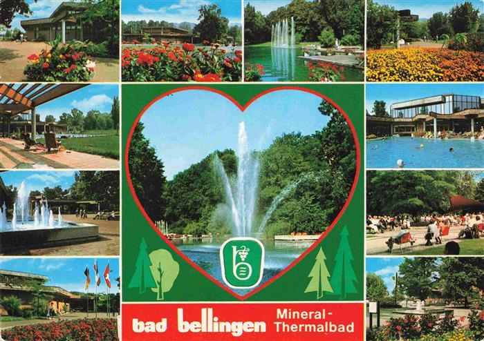 Bad Bellingen Mineral-Thermalbad Kurpark Kurkonzert Kurort im Markgraeflerland S