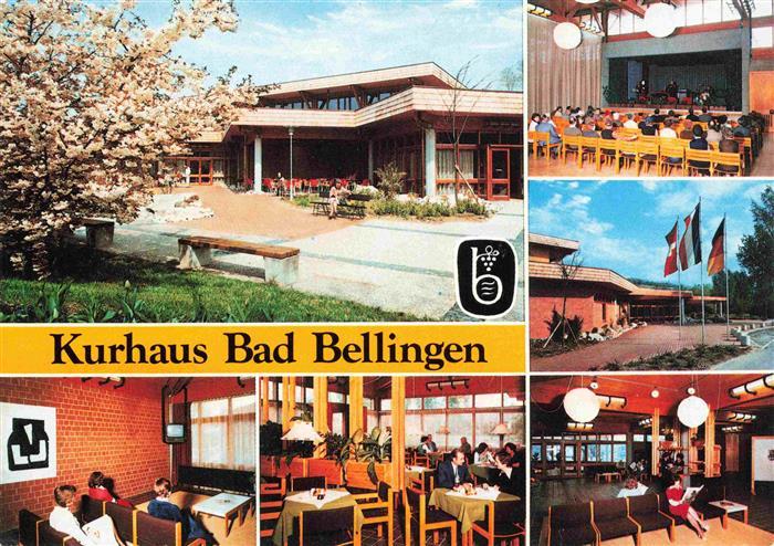 Bad Bellingen Kurhaus Thermal-Mineralbewegungsbad Kurort im Markgraeflerland Sch