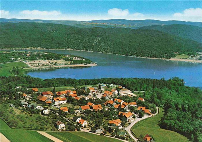 Bringhausen Edertal Fliegeraufnahme