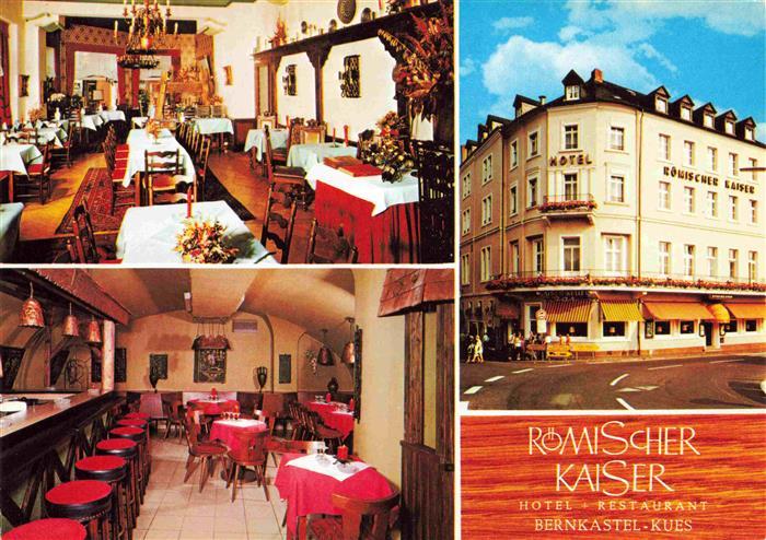 BERNKASTEL-KUES Berncastel Hotel Restaurant Roemischer Kaiser
