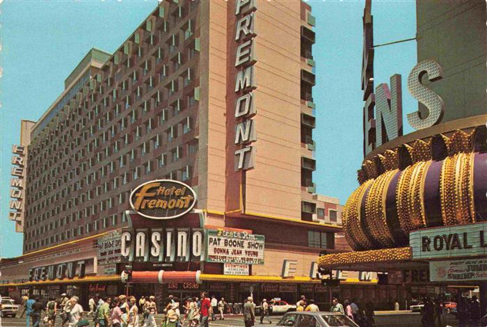 LAS VEGAS Nevada USA Downtown Fremont Hotel