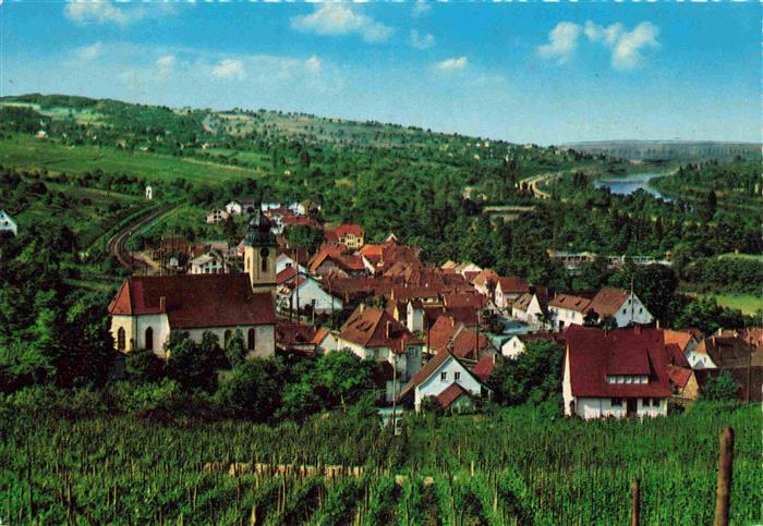 Bad Bellingen Panorama Kurort im Markgraeflerland Schwarzwald