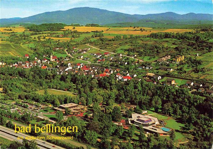 Bad Bellingen Mineral-Thermalbad Panorama Kurort im Markgraeflerland Schwarzwald