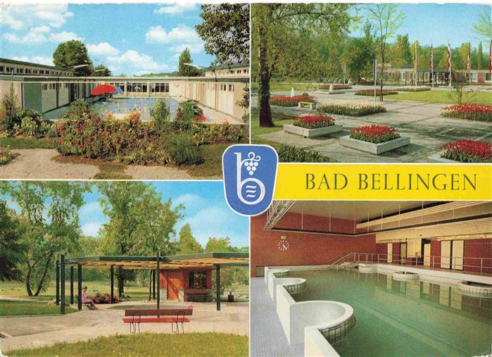 Bad Bellingen Thermalmineralbad Kurpark Kurort im Markgraeflerland Schwarzwald