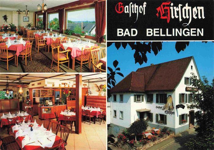 Bad Bellingen Gasthof Hirschen Restaurant Kurort im Markgraeflerland Schwarzwald