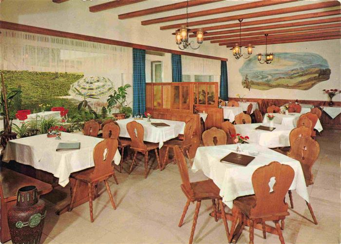 Niederweiler Badenweiler Gasthof Pension Markgraf Gastraum
