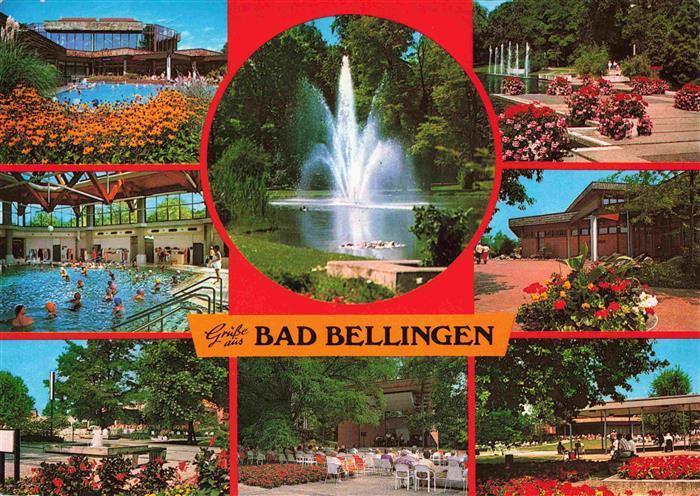 Bad Bellingen Thermalmineralbad Kurpark Wasserspiele Konzertpavillon Kurort im M