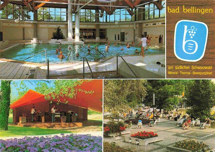 Bad Bellingen Mineral-Thermalbad Kurpark Konzert Kurort Markgraeflerland Schwarz