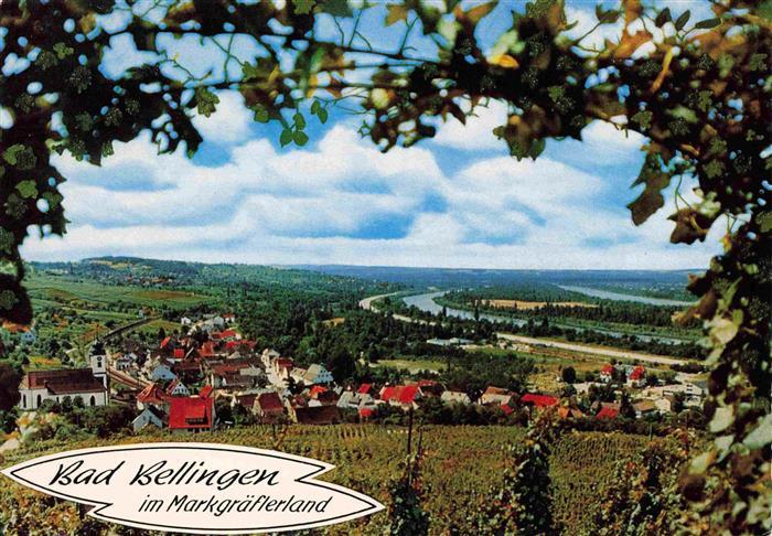 Bad Bellingen Panorama Kurort Markgraeflerland Schwarzwald