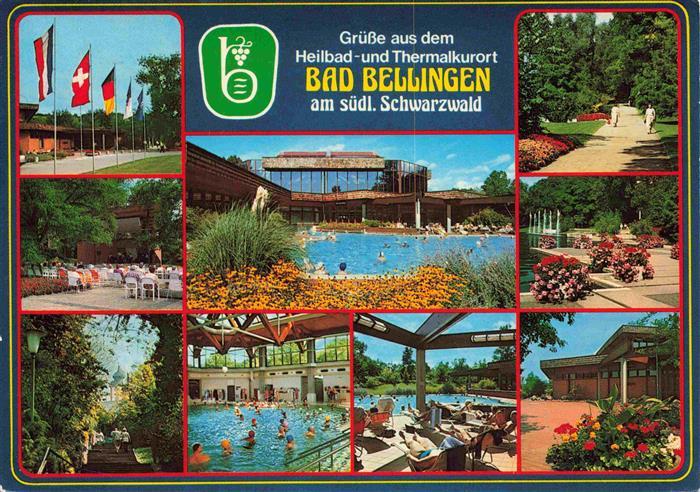 Bad Bellingen Mineral-Thermalbad Kurpark Kurort Markgraeflerland Schwarzwald