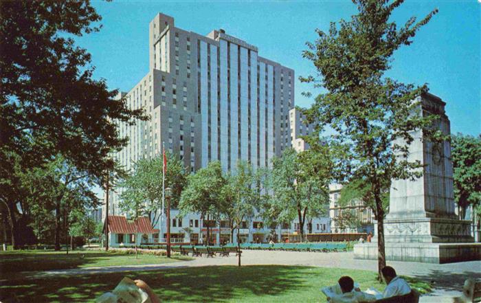 Montreal  Quebec Canada The Sheraton Laurentian Hotel from Dominion Square