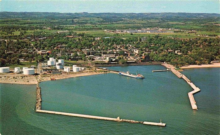 Cobourg Ontario Canada Showing Harbour and Seaway and Yachting facilities Fliege
