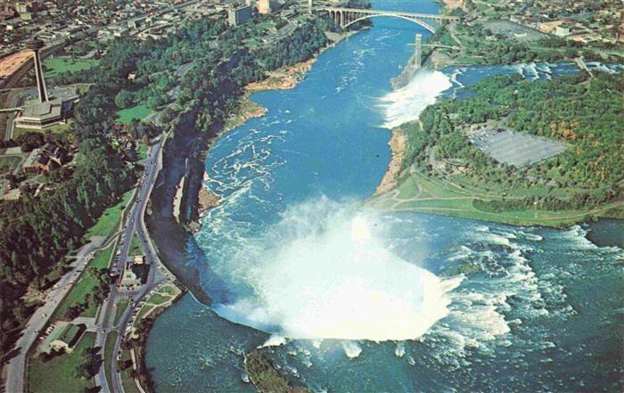 Niagara Falls Ontario Canada Fliegeraufnahme