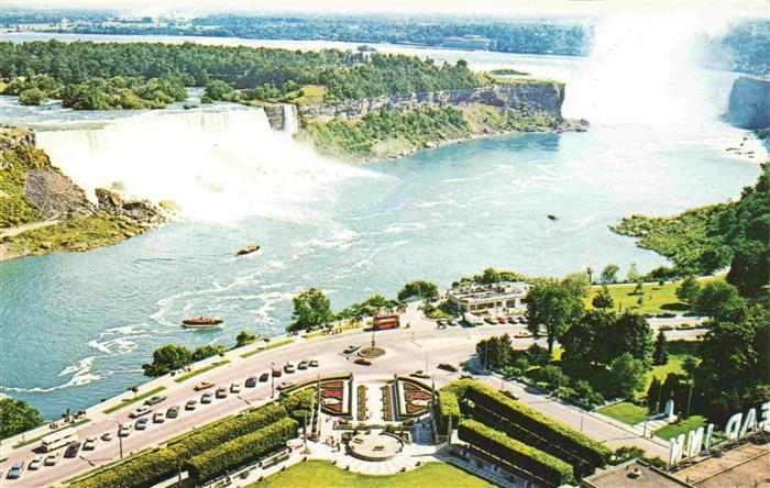 Niagara Falls Ontario Canada Fliegeraufnahme