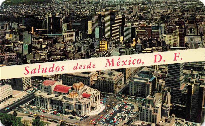 Mexico  City D.F. Mexico Fliegeraufnahme