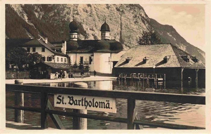 ST BARTHOLOMae KoeNIGssEE Partie am Koenigssee