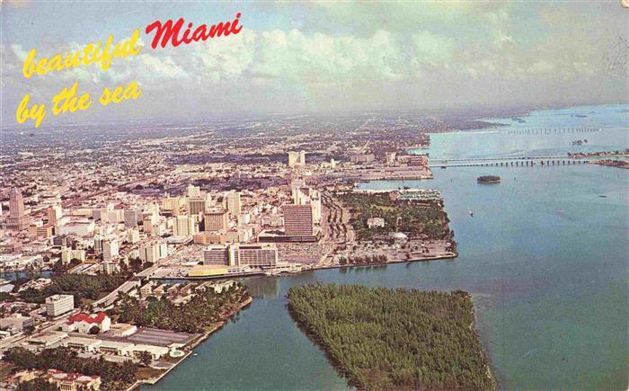 Miami Florida Fliegeraufnahme
