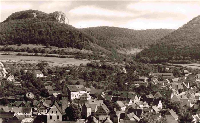 Heubach  Wuerttemberg mit Rosenstein
