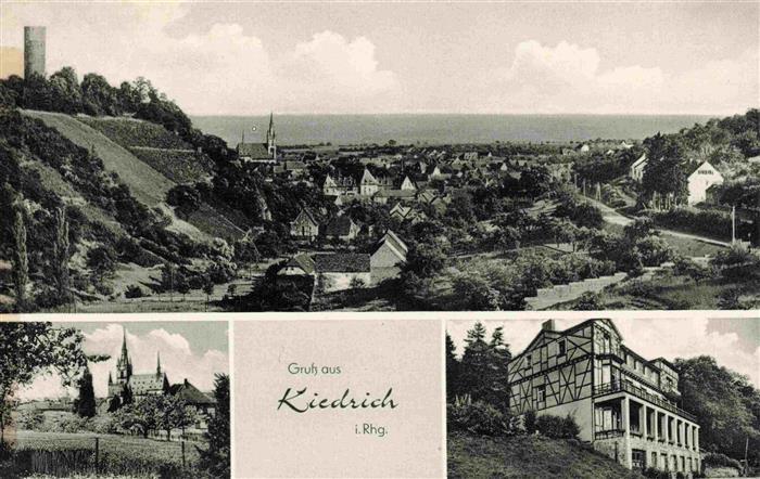 Kiedrich Panorama Kindererholungsheim Haus Quellenhof