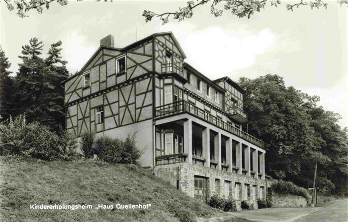 Kiedrich Kindererholungsheim Haus Quellenhof