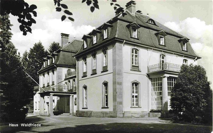 Kronberg  Cronberg Taunus Muettergenesungsheim Haus Waldfriede